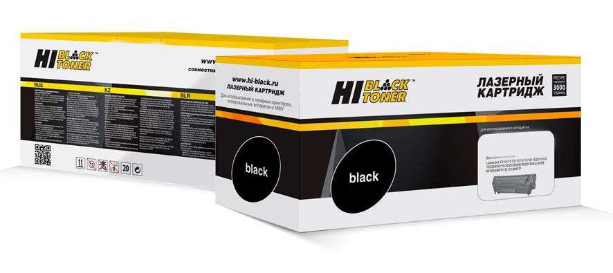 Тонер-картридж Hi-Black (HB-MP-C2550E Y) для Ricoh Aficio MP-C2030/ C2050/ C2530/ C2550, жёлтый (5500 стр.)