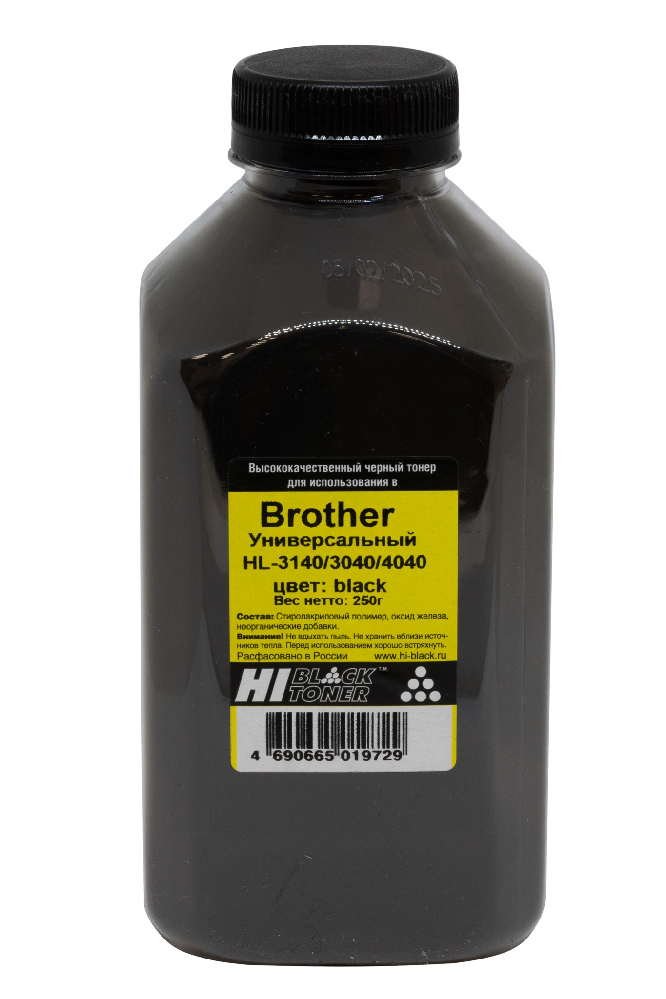 Тонер универсальный Hi-Black (TN-291BK) для Brother HL-3140/ 3040/ 4040, чёрный (250 гр.)