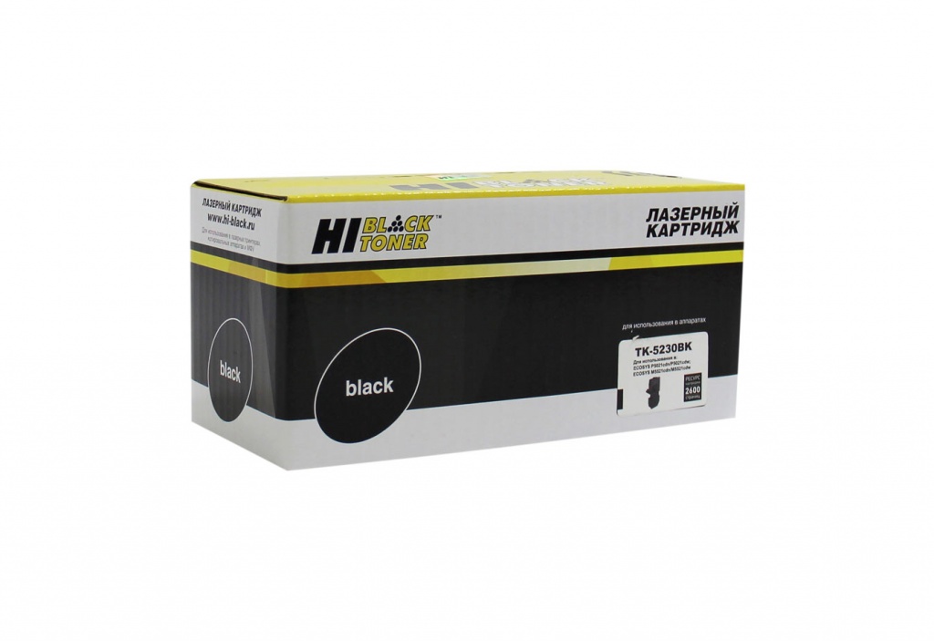 Тонер-картридж Hi-Black (HB-TK-5230Bk) для Kyocera ECOSYS P5021cdn/ M5521cdn, черный, 2600 страниц, совместимый