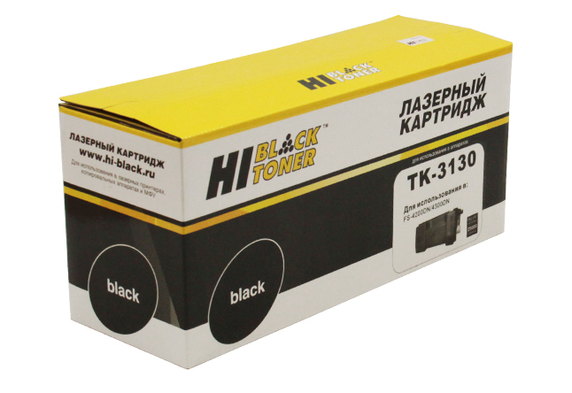 Тонер-картридж Hi-Black (HB-TK-3130) для Kyocera FS-4200DN/ 4300DN/ M3550iDN, чёрный (25000 стр.)