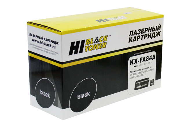 Драм-картридж Hi-Black (HB-KX-FA84A) для Panasonic KX-FL511/ 512/ 513/ 540/ 541/ 543/ FLM653, чёрный (10000 стр.)