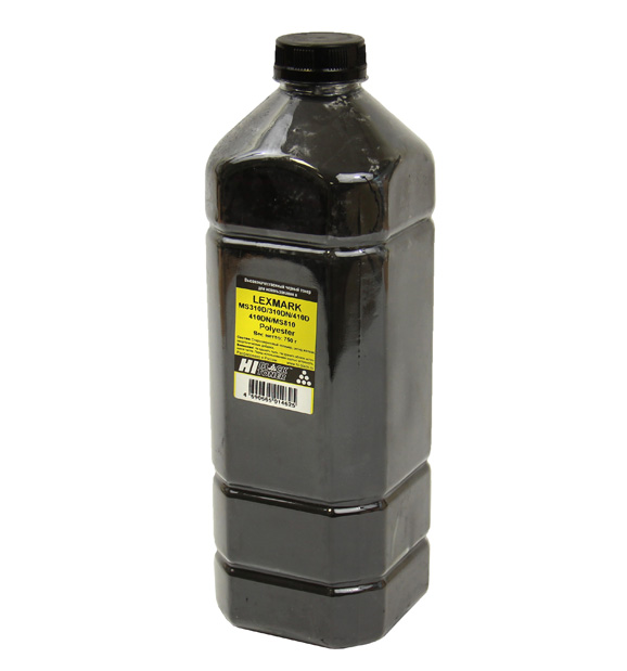 Тонер Hi-Black (50F0HA0) для Lexmark MS310d/ MS410d/ MS810dn, Polyester, чёрный (750 гр.)