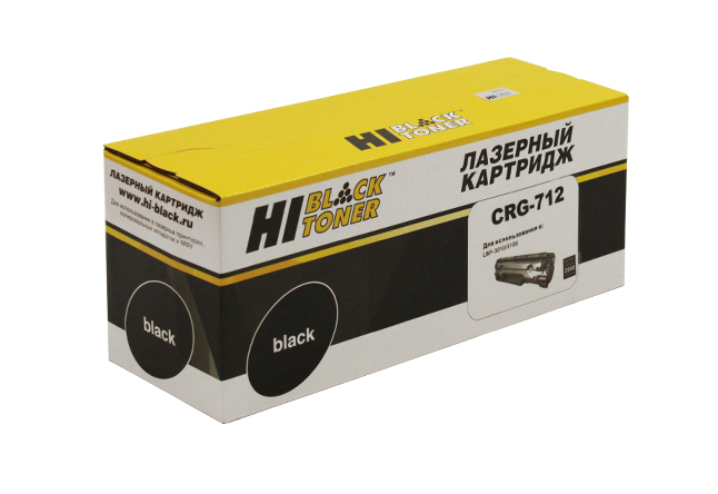 Картридж лазерный Hi-Black (HB-CRG-712) для Canon LBP-3010/ 3100, чёрный (2000 стр.)