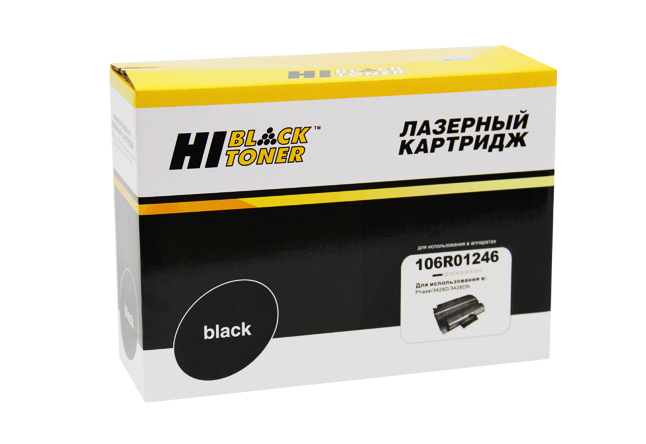 Картридж лазерный Hi-Black (HB-106R01246) для Xerox Phaser 3428D/ 3428DN, чёрный (8000 стр.)