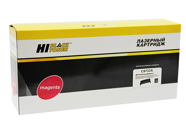 Картридж лазерный Hi-Black HB-C9733A для HP CLJ 5500/ 5550, пурпурный (12000 стр.)