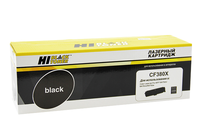 Картридж лазерный Hi-Black (HB-CF380X) для CLJ Pro MFP M476dn/ dw/ nw, чёрный (4400 стр.)