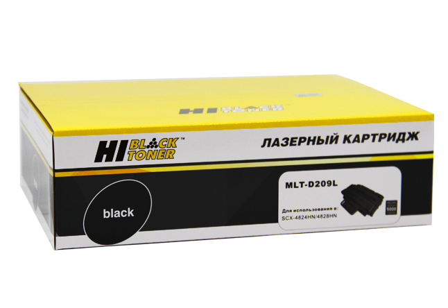 Тонер-картридж Hi-Black (HB-MLT-D209L) для Samsung SCX-4824HN/ 4828HN, чёрный (5000 стр.)