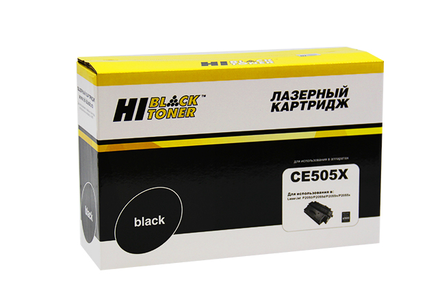 Картридж лазерный Hi-Black (HB-CE505X) для HP LJ P2055/ P2050, чёрный (6500 стр.)