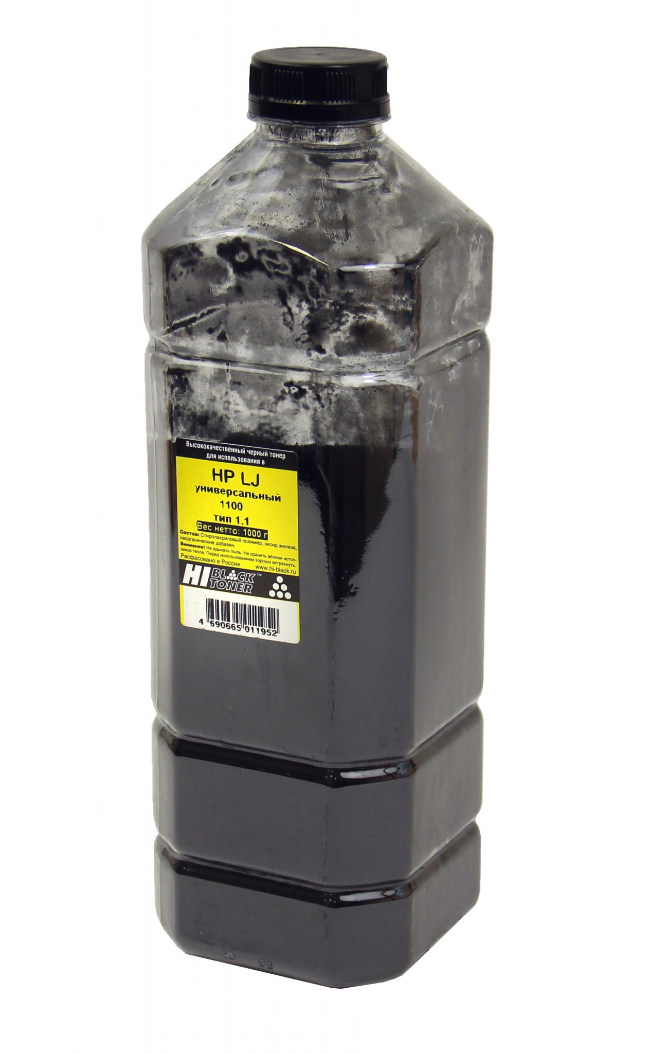 Тонер универсальный Hi-Black (C4092A) для HP LJ 1100, Тип 1.1, чёрный (1000 гр.)
