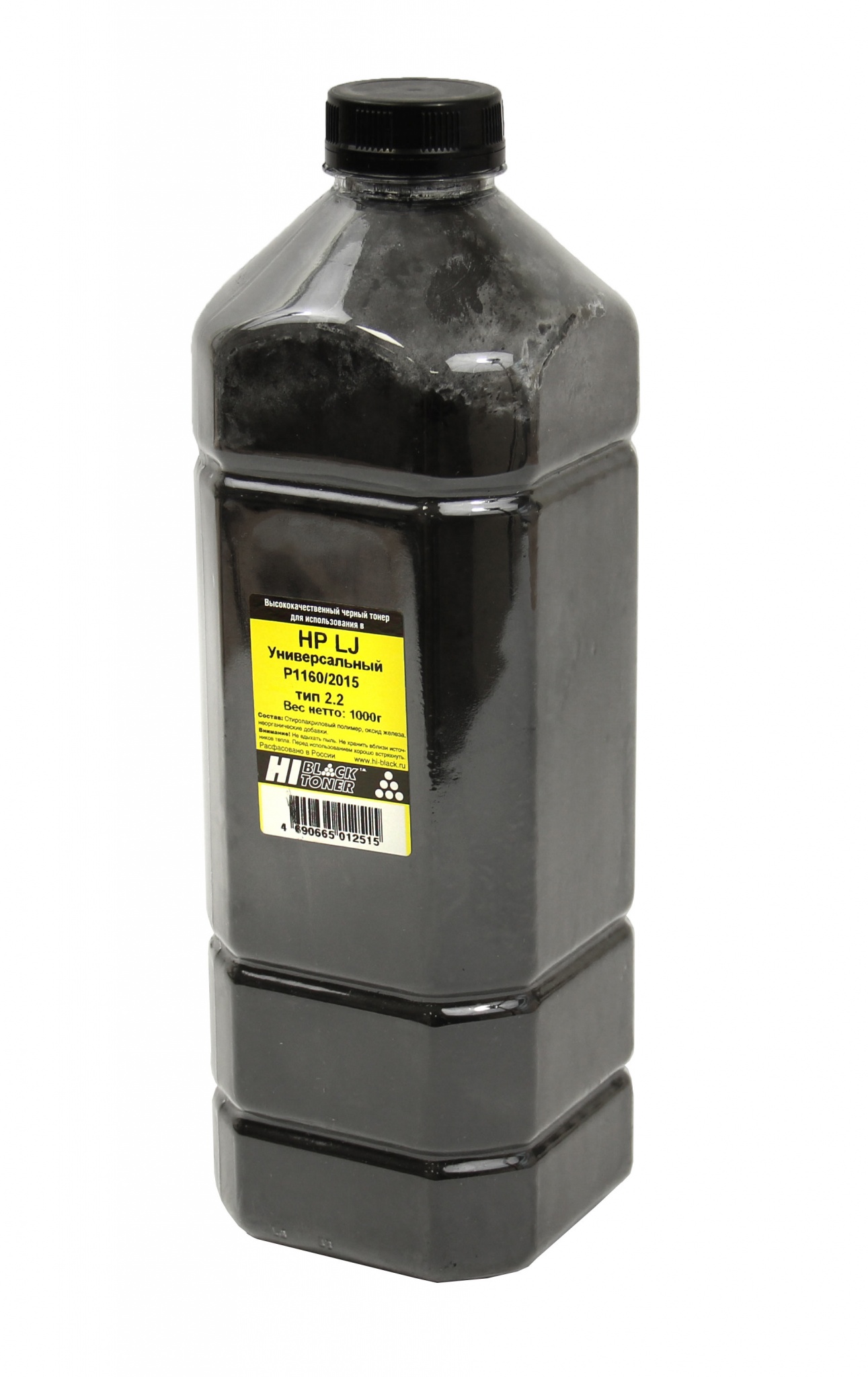 Тонер универсальный Hi-Black (Q5949A) для HP LJ 1160/ P2015, Тип 2.2, чёрный (1000 гр.)