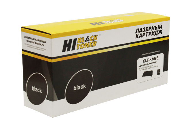 Тонер-картридж Hi-Black (HB-CLT-K409S) для Samsung CLP-310/ 315/ CLX-3170fn/ 3175, чёрный (1500 стр.)