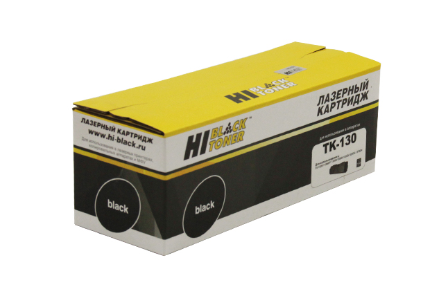 Тонер-картридж Hi-Black HB-TK-130 для Kyocera FS-1028MFP/DP/ 1300D, чёрный (7200 стр.)