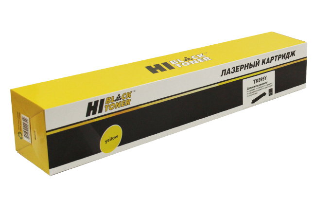 Тонер-картридж Hi-Black (HB-TK-895Y) для Kyocera FS-C8025MFP/ 8020MFP, жёлтый (6000 стр.)