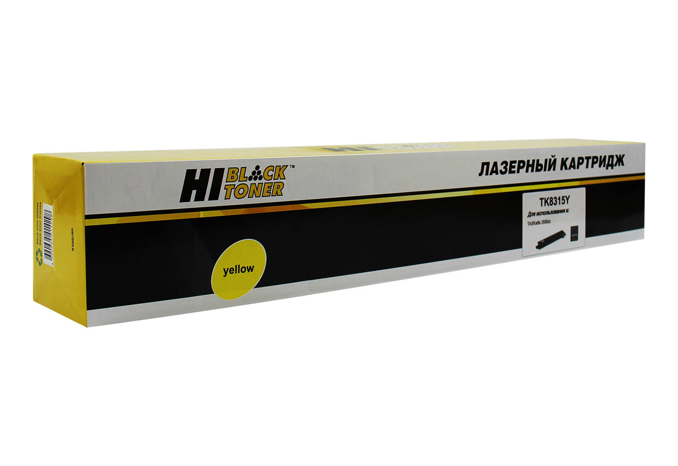 Тонер-картридж Hi-Black (HB-TK-8315Y) для Kyocera TASKalfa 2550ci, жёлтый (6000 стр.)