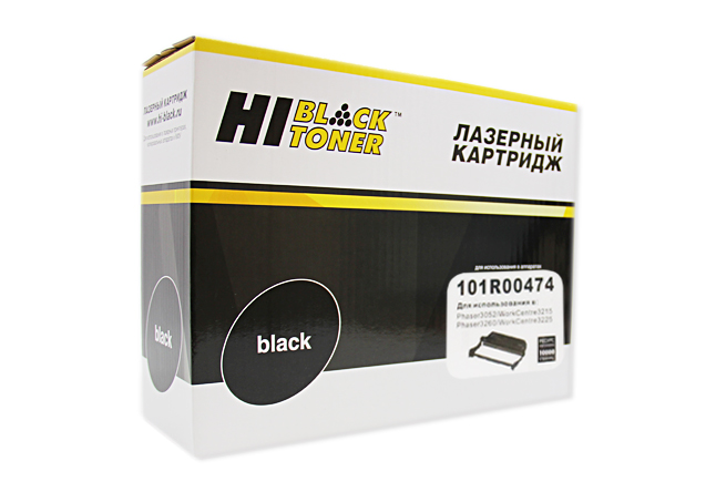 Копи-картридж Hi-Black (HB-101R00474) для Xerox Phaser 3052/ 3260/ WorkCentre 3215/ 3225, чёрный (10000 стр.)