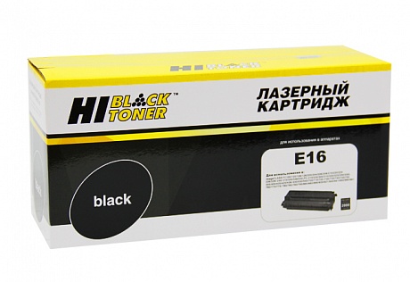 Картридж лазерный Hi-Black HB-E-16 для Canon FC-200/ 210/ 220/ 230/ 330, чёрный (2000 стр.)