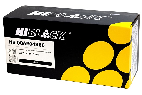 Тонер-картридж Hi-Black (HB-006R04380) для Xerox B305/ B310/ B315, чёрный (8000 стр.)