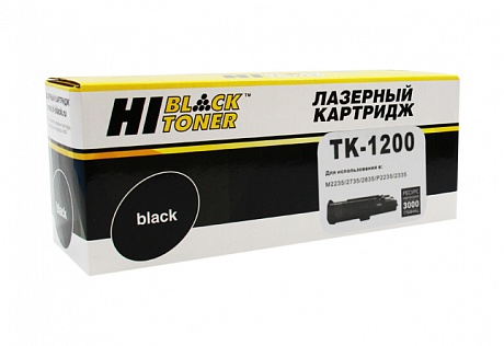 Тонер-картридж Hi-Black (HB-TK-1200) для Kyocera ECOSYS M2235/ M2735/ M2835/ P2335, чёрный (3000 стр.)