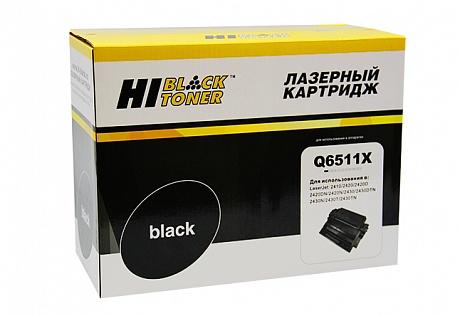 Картридж лазерный Hi-Black (HB-Q6511X) для HP LJ 2410/ 2420/ 2430, чёрный (12000 стр.)