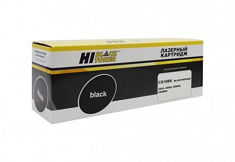 Тонер-картридж Hi-Black (HB-44059120/ 44059108) для OKI C810/ C830, чёрный (8000 стр.)