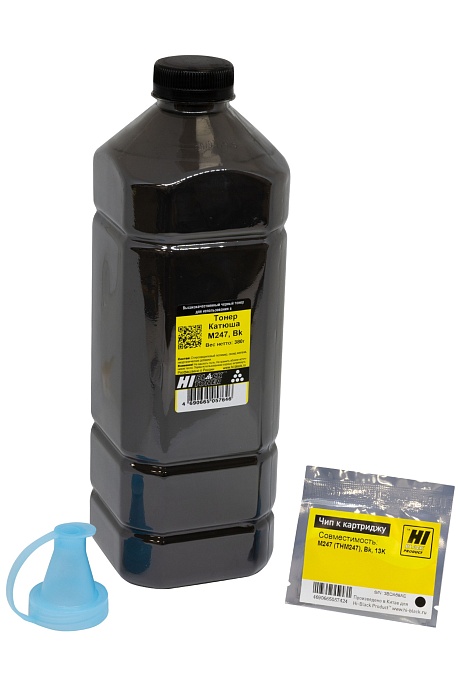 Заправочный комплект Hi-Black для Катюша M247 (THM247) с чипом, 380 гр.