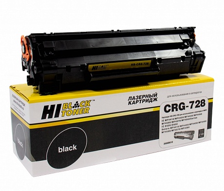 Картридж лазерный Hi-Black (HB-CRG-728) для Canon MF-4410/ 4430/ 4450/ 4570/ 4580, чёрный (2100 стр.)