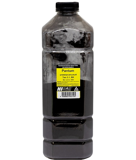 Тонер универсальный Hi-Black (PC-211EV/ TL-420X) для Pantum, Тип 3.1, чёрный (500 гр.)