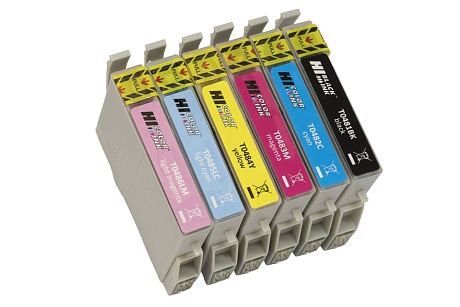 Картридж Hi-Black (HB-T0481) для Epson Stylus Photo R200/ R300/ RX500/ RX600, чёрный (460 стр.)