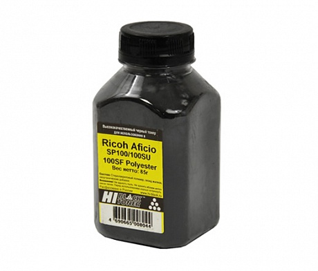 Тонер Hi-Black (SP101E) для Ricoh Aficio SP 100/ 100SU/ 100SF, Polyester, чёрный (85 гр.)