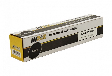 Тонер-картридж Hi-Black HB-KX-FAT88A для Panasonic KX-FL401/ 402/ 403/ FLC411/ 412/ 413, чёрный (2000 стр.)