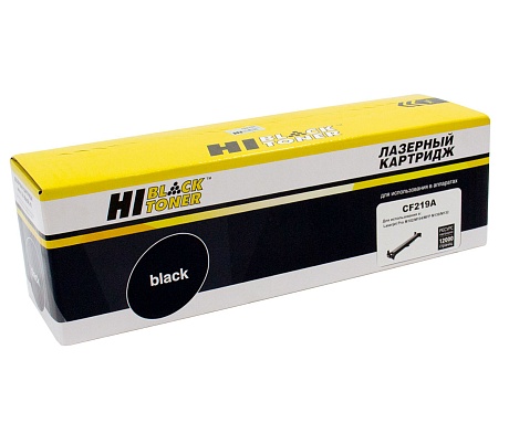 Драм-картридж Hi-Black (HB-CF219A) для HP LJ Pro M104/ MFP M132, чёрный (12000 стр.)