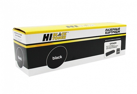 Картридж лазерный Hi-Black (HB-CF540X) для HP CLJ Pro M254nw/dw/ M280nw/ M281fdn, чёрный (3200 стр.)