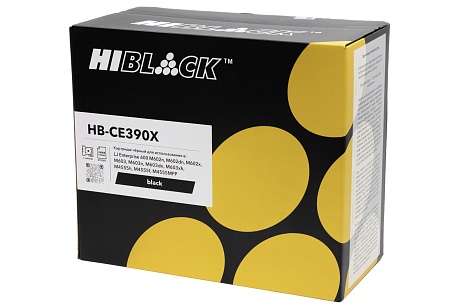 Картридж Hi-Black (HB-CE390X) для HP LJ Enterprise 600 M602/ M603, чёрный (24000 стр.)