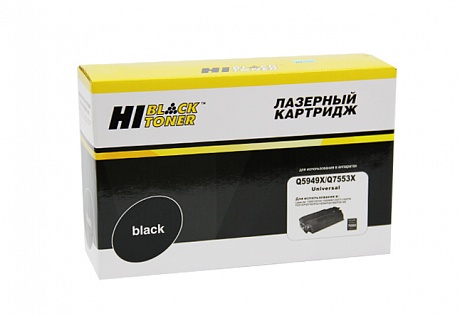 Картридж лазерный универсальный Hi-Black HB-Q5949X/Q7553X для HP LJ P2015/ 1320/ 3390/ 3392, чёрный (7000 стр.)