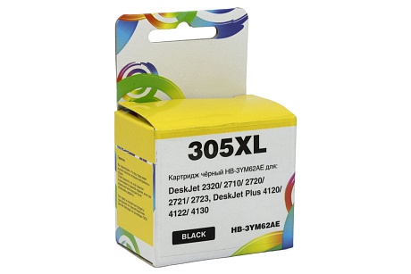 Картридж Hi-Black (HB-305XL) для HP DeskJet 2320/ 2710/ 2720, 3YM62AE, чёрный (462 стр.)
