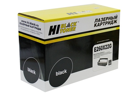 Драм-картридж Hi-Black (HB-E260X22G) для Lexmark E260/ E360/ E460, чёрный (30000 стр.)