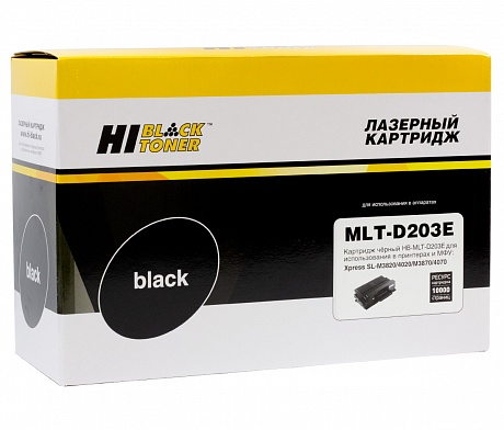 Картридж лазерный Hi-Black (HB-MLT-D203E) для Samsung SL-M3820/ 3870/ 4020/ 4070, чёрный (10000 стр.)