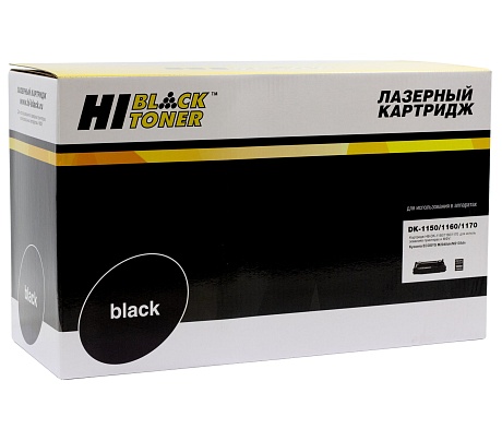 Драм-картридж универсальный Hi-Black (HB-DK-1150/ DK-1160/ DK-1170) для Kyocera ECOSYS M2040dn/ M2135dn, чёрный (100000 стр.)