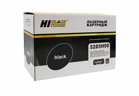 Тонер-картридж Hi-Black (HB-52D5H00) для Lexmark MS810/ MS811/ MS812, чёрный (25000 стр.)