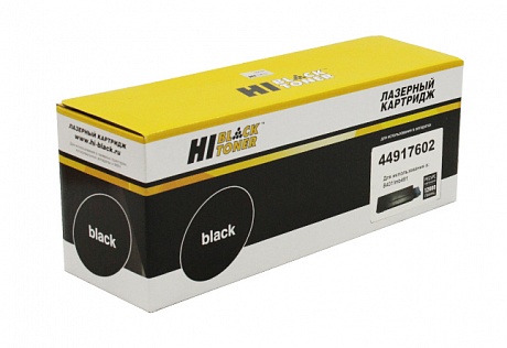 Тонер-картридж Hi-Black (HB-44917602) для Oki B431/ MB491/ MB461/ MB471, чёрный (12000 стр.)