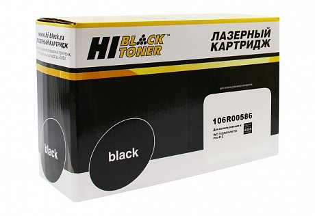 Тонер-картридж Hi-Black (HB-106R00586) для Xerox WorkCentre 312/ M15/ M15i/ Pro 412, чёрный (6000 стр.)
