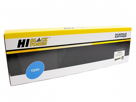 Тонер-картридж Hi-Black (HB-CF301A) для HP CLJ Enterprise M880/ M880z, голубой (32000 стр.)