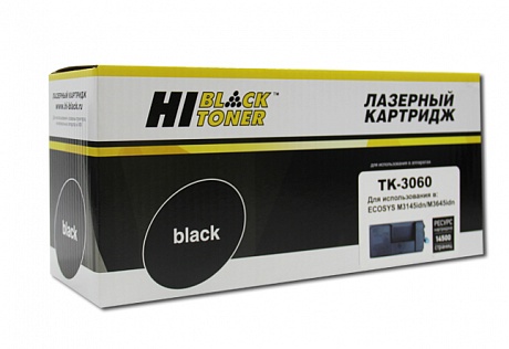 Тонер-картридж Hi-Black (HB-TK-3060) для Kyocera ECOSYS M3145idn/ M3645idn, чёрный (14500 стр.)
