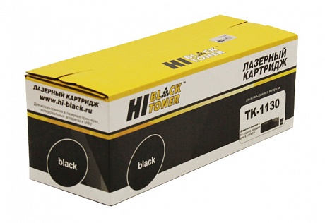 Тонер-картридж Hi-Black HB-TK-1130 для Kyocera FS-1030MFP/ 1130MFP/ M2030DN, чёрный (3000 стр.)
