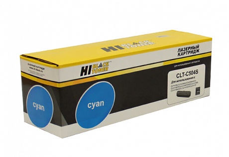 Картридж лазерный Hi-Black (HB-CLT-C504S) для Samsung CLP-415/ 470/ 475/ CLX-4170/ 4195, голубой (1800 стр.)